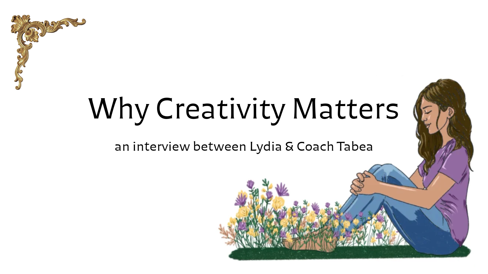 Load video: Lydia and Tabea talk through why creativity matters.
